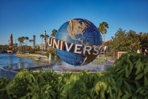 Universal Orlando Globe Image